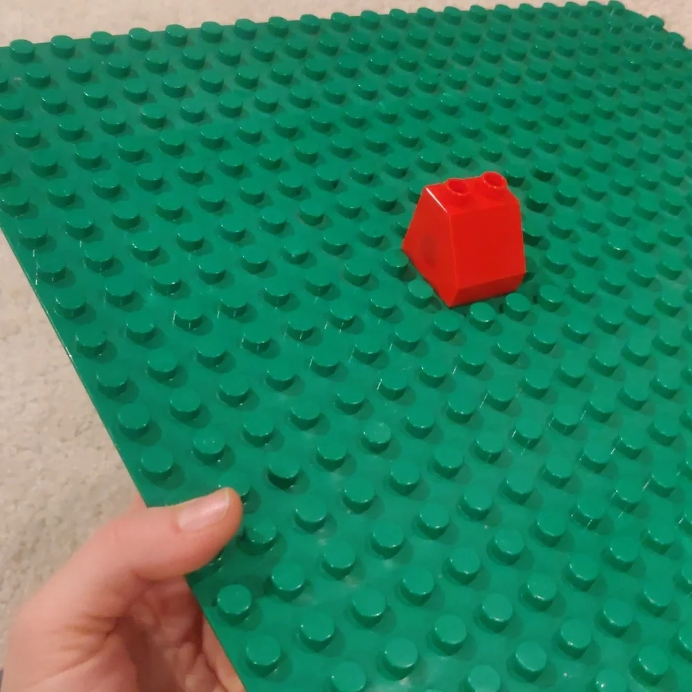 Lego Duplo Green Plastic Building Base Plate